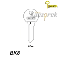 Expres 164 - klucz surowy mosiężny - BK8